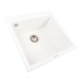 Гранітна мийка VALESO GALAX 5050 матова Білосніжна - Фото № 1