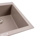 Гранитная мойка для кухни VALESO GALAX 5050 матовая Дюна - Фото № 2