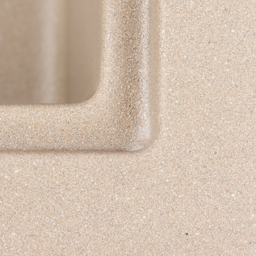 Гранитная мойка для кухни VALESO SHERLIT 6050 матовая Титан - Фото № 5