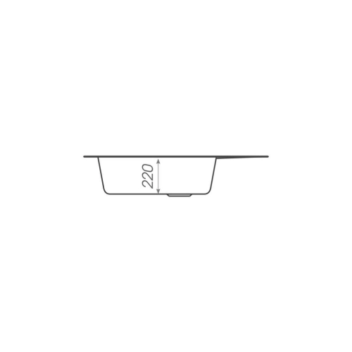 Granite kitchen sink Platinum 6250 SOUL opaque Snow White - Фото № 5