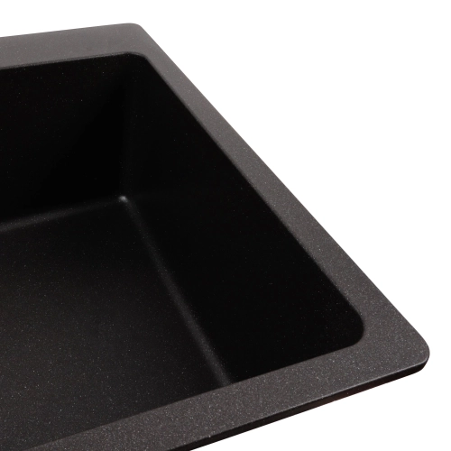 VALESO BOGEMA 7850 Granite Kitchen Sink, Matte Morion - Фото № 3