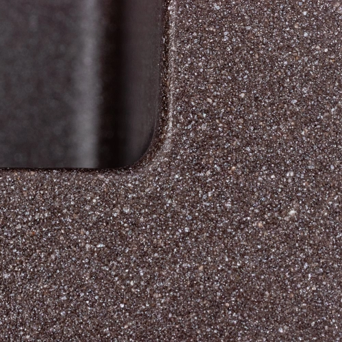 Гранитная мойка для кухни VALESO GALAX 5050 матовая гренадин - Фото № 5