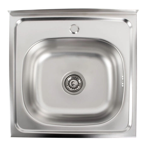 SET overlay sink 5050 SATIN 0.7/160 TM Valeso + mixer tap NS02A Valeso - Фото № 1