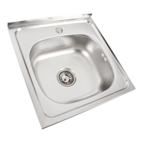 SET overlay sink 5050 SATIN 0.7/160 TM Valeso + mixer tap NS02A Valeso - Фото № 2