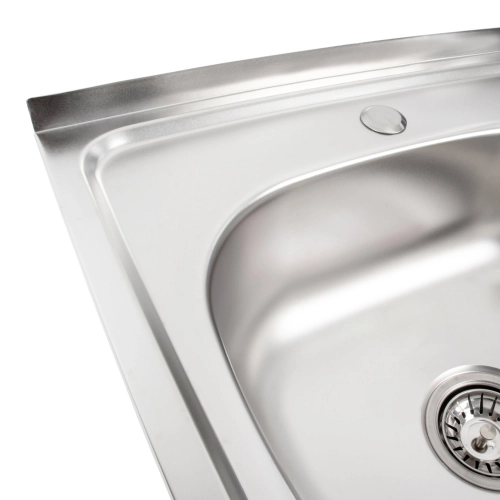 SET overlay sink 5050 SATIN 0.7/160 TM Valeso + mixer tap NS02A Valeso - Фото № 4