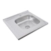 SET overlay sink 6060 SATIN 'R' 0.7/160 TM Valeso + mixer tap NS02A Valeso - Фото № 3