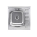 SET overlay sink 6060 SATIN 'L' 0.7/160 TM Valeso + mixer tap NS02A Valeso - Фото №1