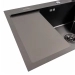 SET Valeso Handmade sink CM 65*50 R PVD black + mixer tap XK09B black - Фото № 4
