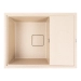 Granite kitchen sink VALESO 6550 ESTERIS matte (safari)