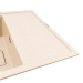 Granite kitchen sink VALESO 6550 ESTERIS matte (safari) - Фото № 2
