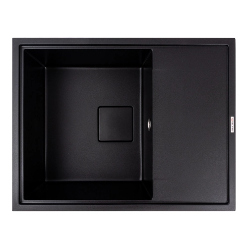 Granite kitchen sink VALESO 6550 ESTERIS matte (black)
