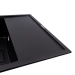 Granite kitchen sink VALESO 6550 ESTERIS matte (black) - Фото № 2