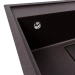 Granite sink VALESO SHERLIT 6050 matte grenadine - Фото № 3