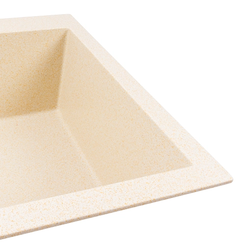 Кухонная гранитная мойка 5750 DAVINA VALESO песок - Фото № 2