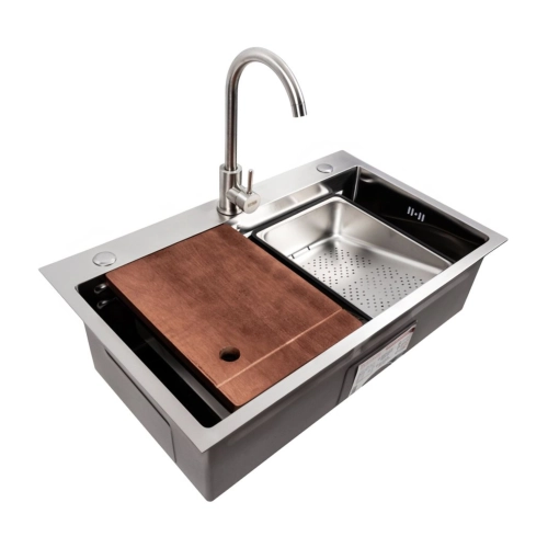 Кухонная мойка Valeso Handmade CM 75*46B Workstation из нержавеющей стали