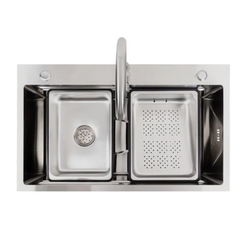 Кухонная мойка Valeso Handmade CM 75*46B Workstation из нержавеющей стали - Фото № 3