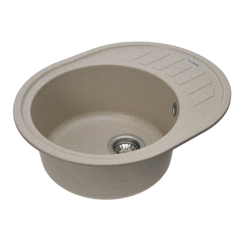 Granite kitchen sink Platinum 6250 SOUL opaque Safari - Фото № 3