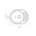 Granite kitchen sink Platinum 6250 SOUL opaque Safari - Фото № 6
