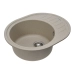 Granite kitchen sink Platinum 6250 SOUL opaque Safari - Фото № 3