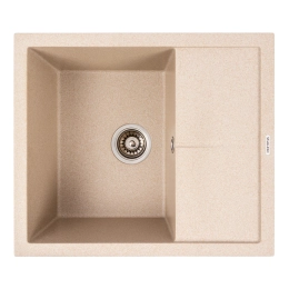 Гранитная кухонная мойка VALESO 5850 REYNA матовая Сафари
