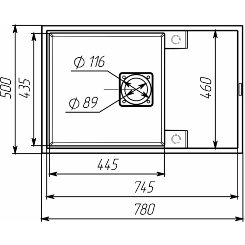 Гранитная мойка для кухни VALESO GALANS 7850 матовая Морион - Фото № 7