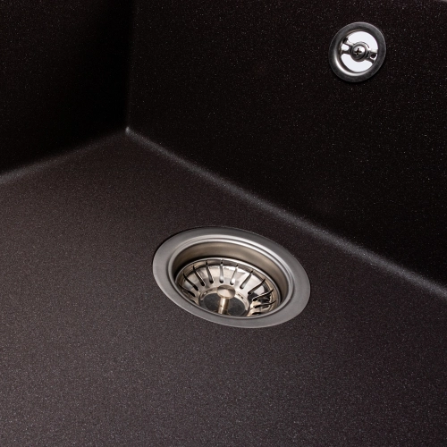 Гранитная мойка для кухни VALESO CALYPSO 7950 матовая Гренадин - Фото № 4