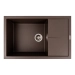 Granit Kitchen Sink VALESO CALYPSO 7950 Matte Dark Rock