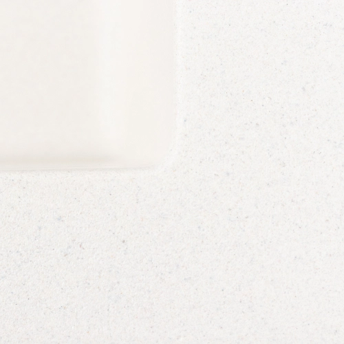 Кухонная гранитная мойка 5750 DAVINA VALESO белоснежная - Фото № 5