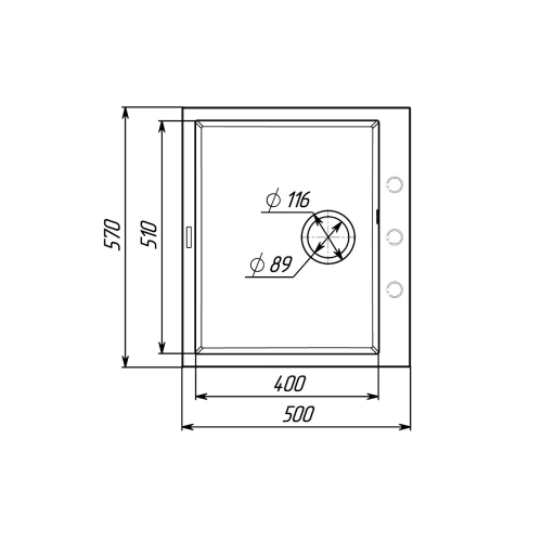 Кухонная гранитная мойка 5750 DAVINA VALESO белоснежная - Фото № 6