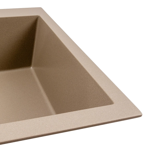 Кухонная гранитная мойка 5750 DAVINA VALESO титан - Фото № 2