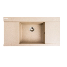 Гранитная мойка для кухни VALESO 9651 ATLAS матовая (сафари)