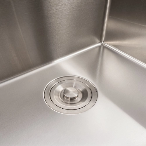 Кухонная мойка 50*45 нержавейка VALESO Handmade (3,0/1,5) - Фото № 4