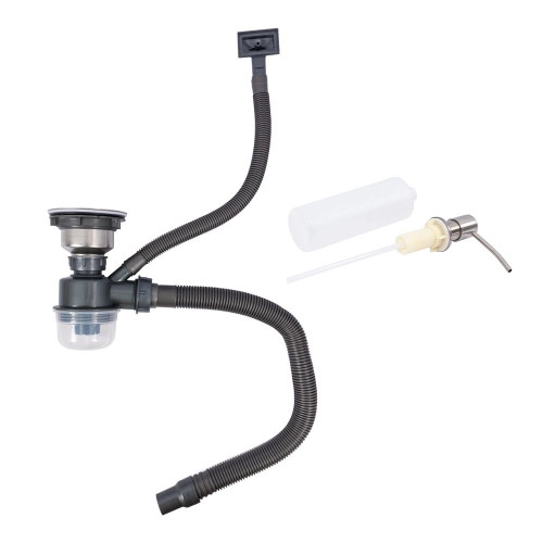 Кухонная мойка 50*45 нержавейка VALESO Handmade (3,0/1,5) - Фото № 5