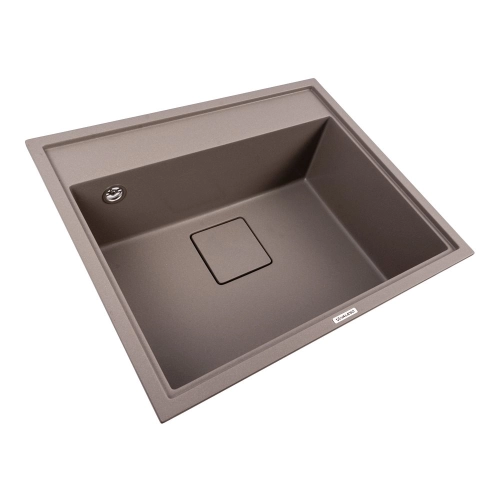Granite sink VALESO SHERLIT 6050 matte dune - Фото № 1