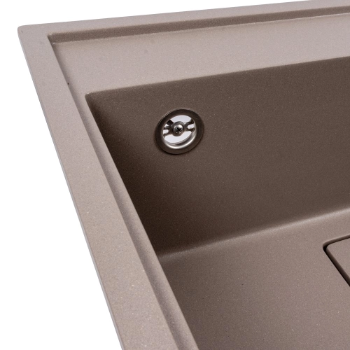 Granite sink VALESO SHERLIT 6050 matte dune - Фото № 3