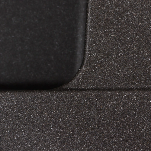 Granite kitchen sink VALESO 7850 ROMA matte Morion - Фото № 3