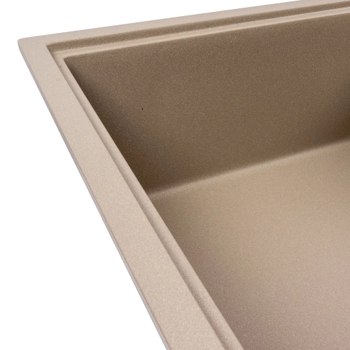 Гранитная мойка для кухни VALESO GALANS 7850 матовая Титан - Фото № 3