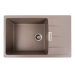Гранитная мойка для кухни VALESO 7850 ROMA матовая Дюна - Фото №1