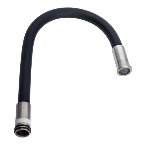 Гибкий излив к смесителю КТ 90 черный VALESO