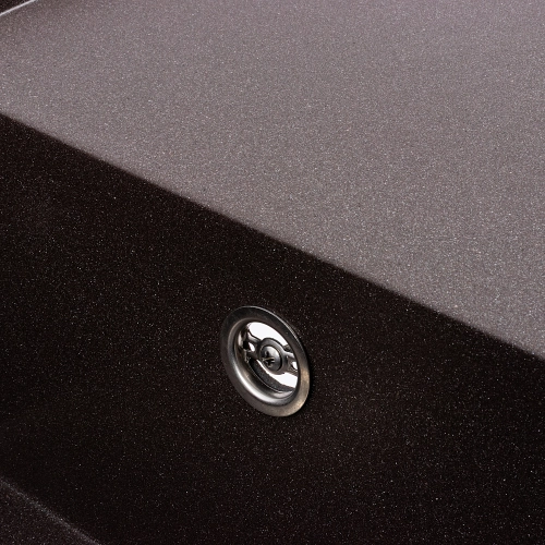 Гранитная мойка для кухни VALESO 9651 ATLAS матовый Гренадин - Фото № 5