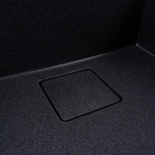 Кухонная гранитная мойка 5444 AMELI VALESO карбон, под столешницу - Фото № 4