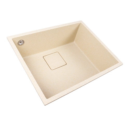 Kitchen granite sink 5444 AMELI VALESO sand - Фото № 1