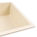 Kitchen granite sink 5444 AMELI VALESO sand - Фото № 2