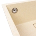 Kitchen granite sink 5444 AMELI VALESO sand - Фото № 3