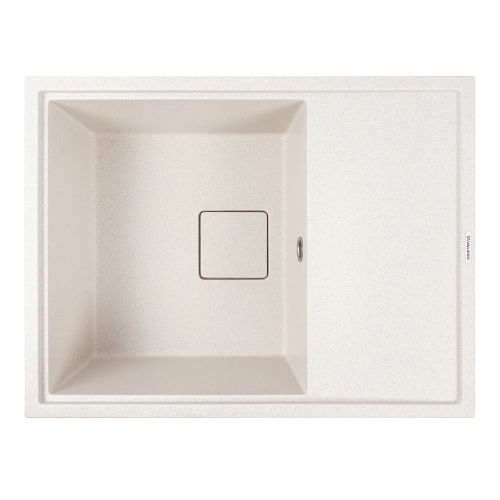 Кухонная гранитная мойка 6550 ESTERIS VALESO белая в крапинку