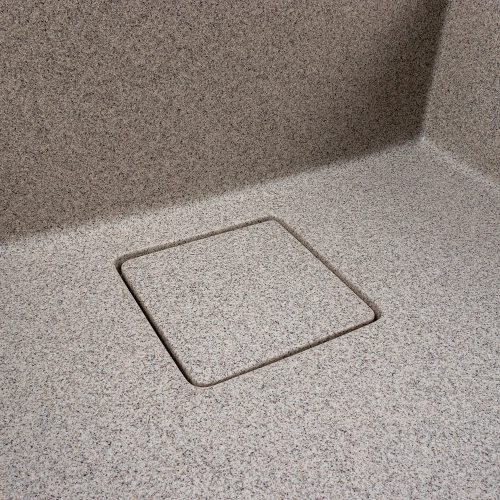 Kitchen granite sink 5444 AMELI VALESO grey - Фото № 4