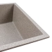 Kitchen granite sink 5444 AMELI VALESO grey - Фото № 2
