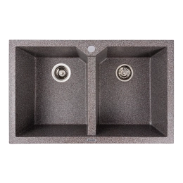Мойка гранитная микс VALESO VIATRIX 7950 (две чаши, матовая)