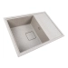 Granite kitchen sink VALESO 6550 ESTERIS matte (grey) - Фото № 1