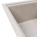Granite kitchen sink VALESO 6550 ESTERIS matte (grey) - Фото № 3